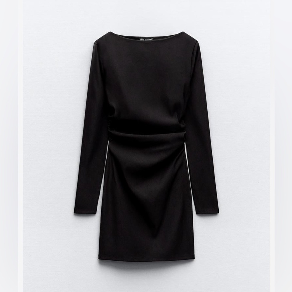 Zara ruched stretch dress